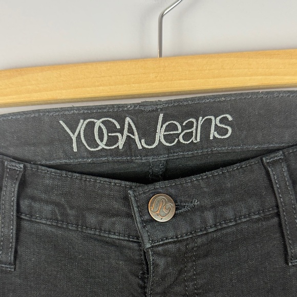 Yoga Jeans Casual Canadian Made Denim Black Skinny Jeans Size 28 - Picture 3 of 13